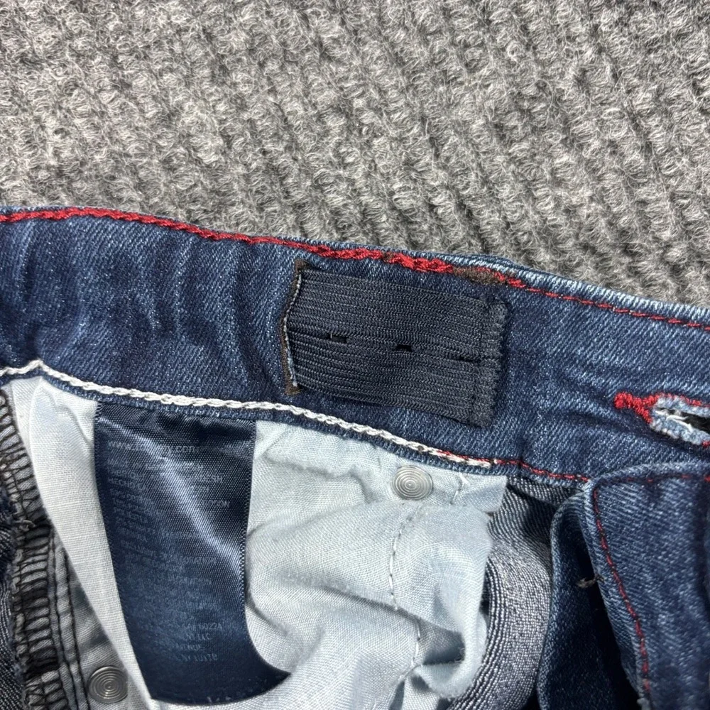 Tommy Hilfiger Straight Jeans Boys Size 14‎ Blue Stretch Adjustable Waist